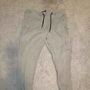 Denizen by Levi’s Men’s Khaki Jogger Pants Size M Drawstring Elastic Waist
